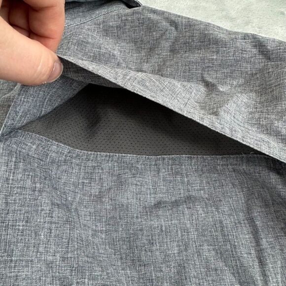 Croft&Barrow Quick Dry Shirt Mens Big&Tall XL Tall Grey Vented Outdoors Western - Picture 8 of 13